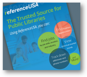 ReferenceUSA marketing brochure cover